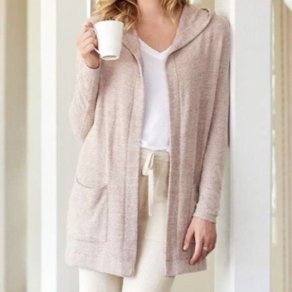 Barefoot Dreams Sweaters - Barefoot Dreams Cozy Chic Lite Long Cardigan Sweater Size M